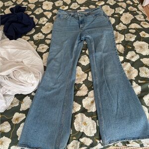 Abercrombie & Fitch Light Blue Flare Jeans